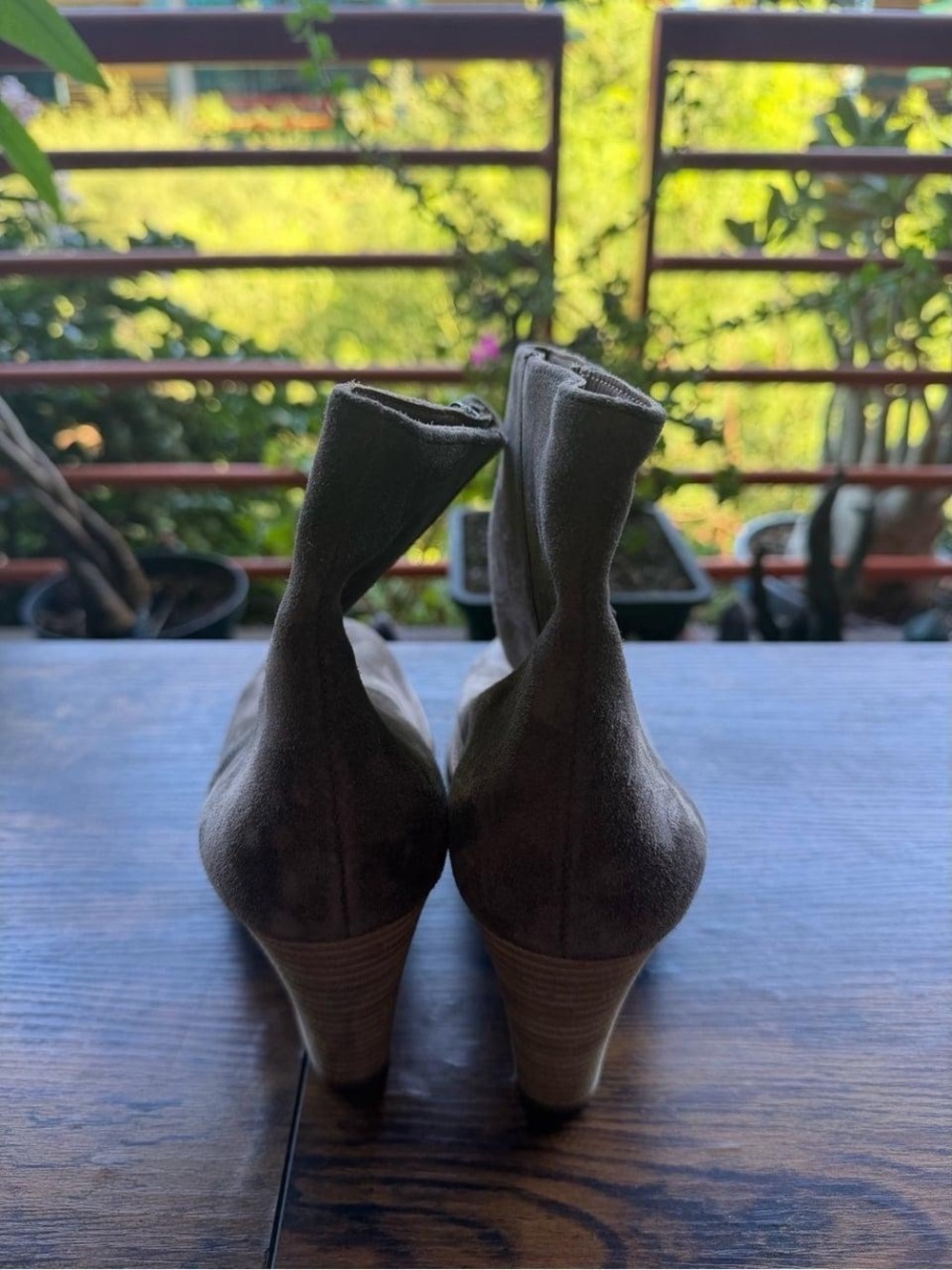 Paul Green Light Brown Suede Reya Booties - Picture 6 of 6